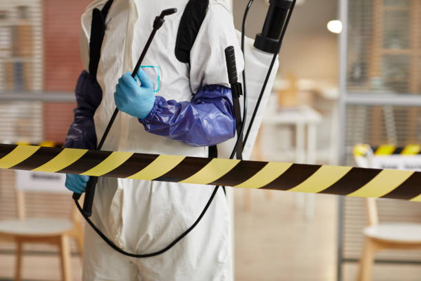 Professional Infectious Disease Decontamination technician working in Sixes, OR